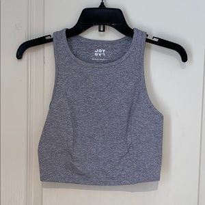 Cropped work out top. Never worn!
